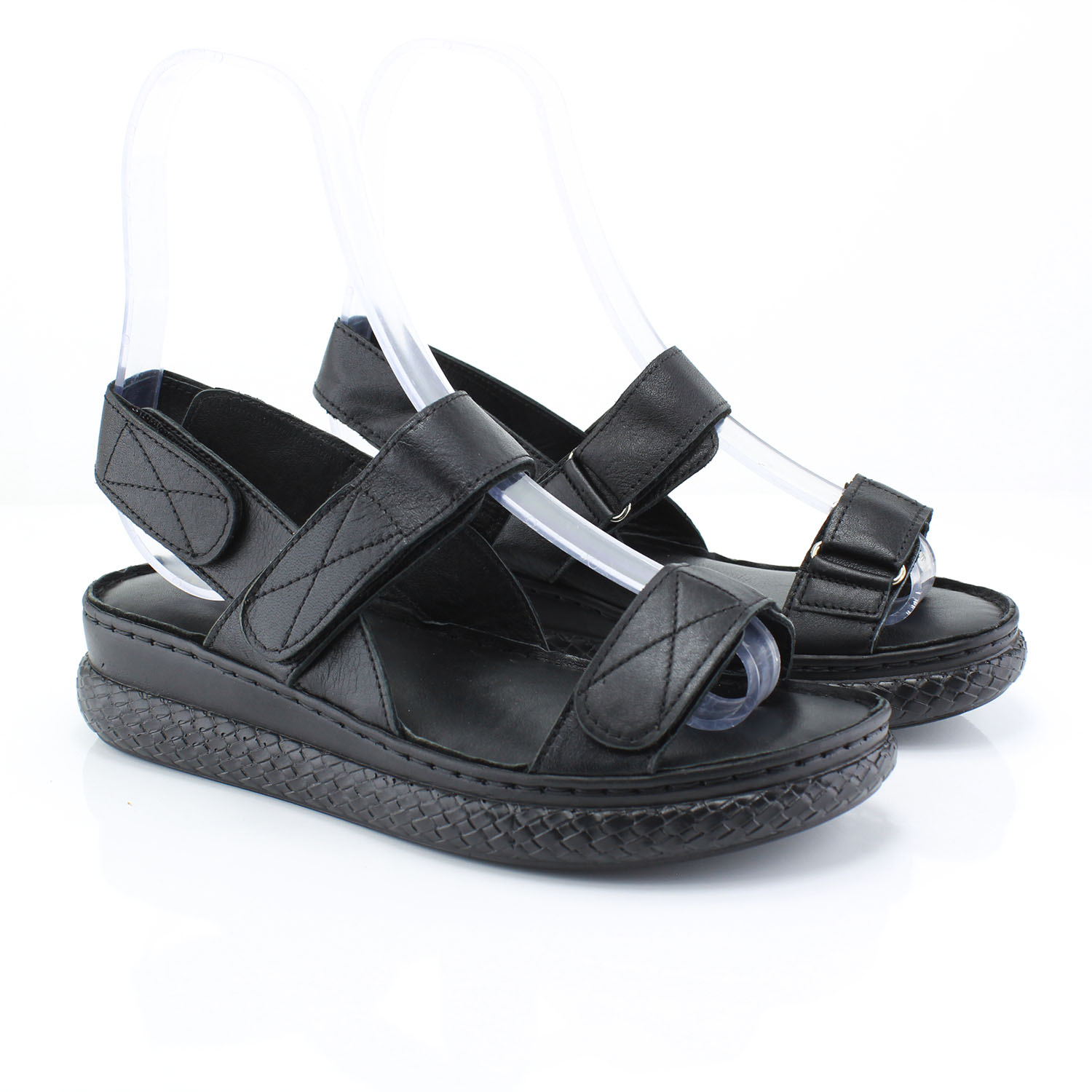 Kadın Sandal 2-61 1076 SIYAH
