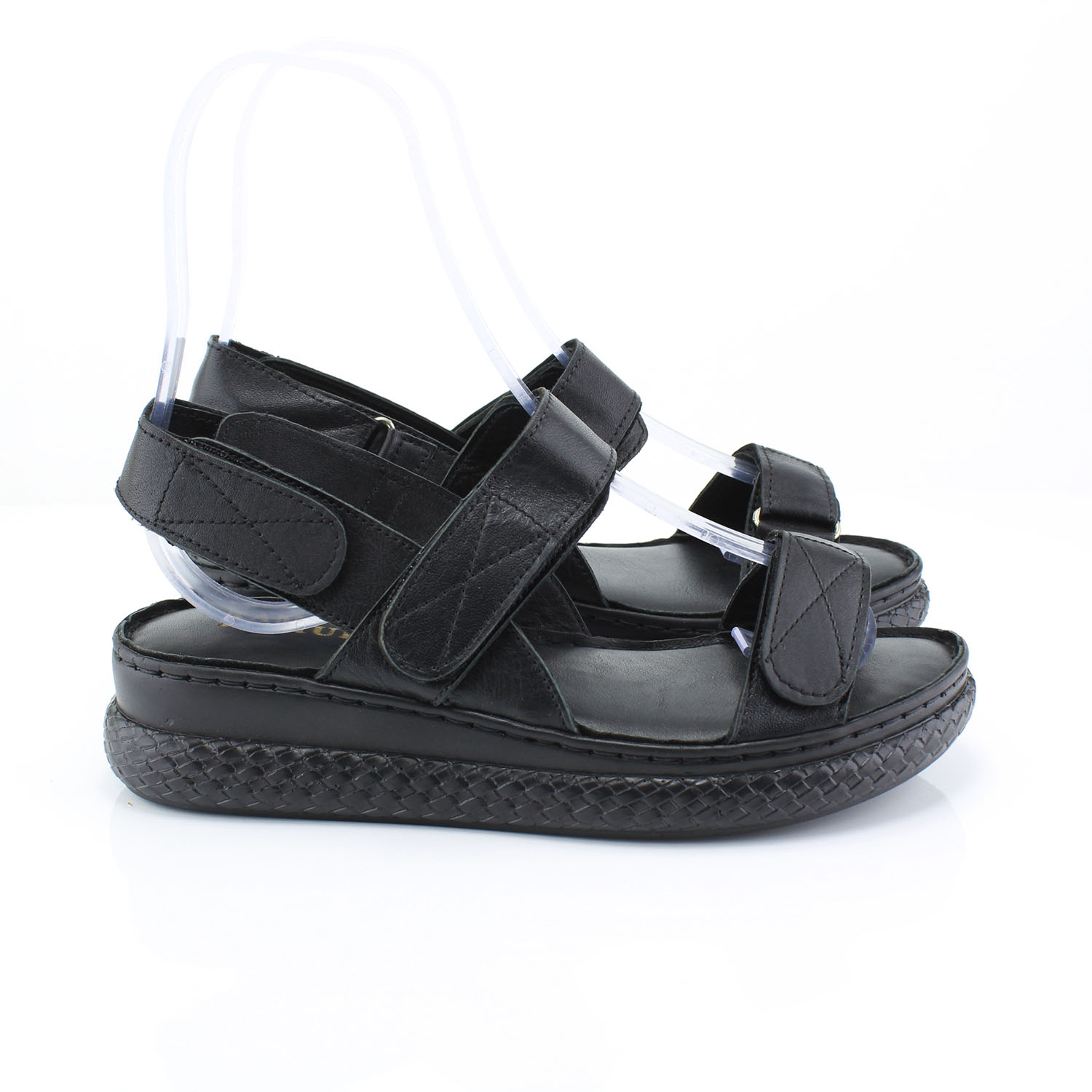 Kadın Sandal 2-61 1076 SIYAH - Image 2