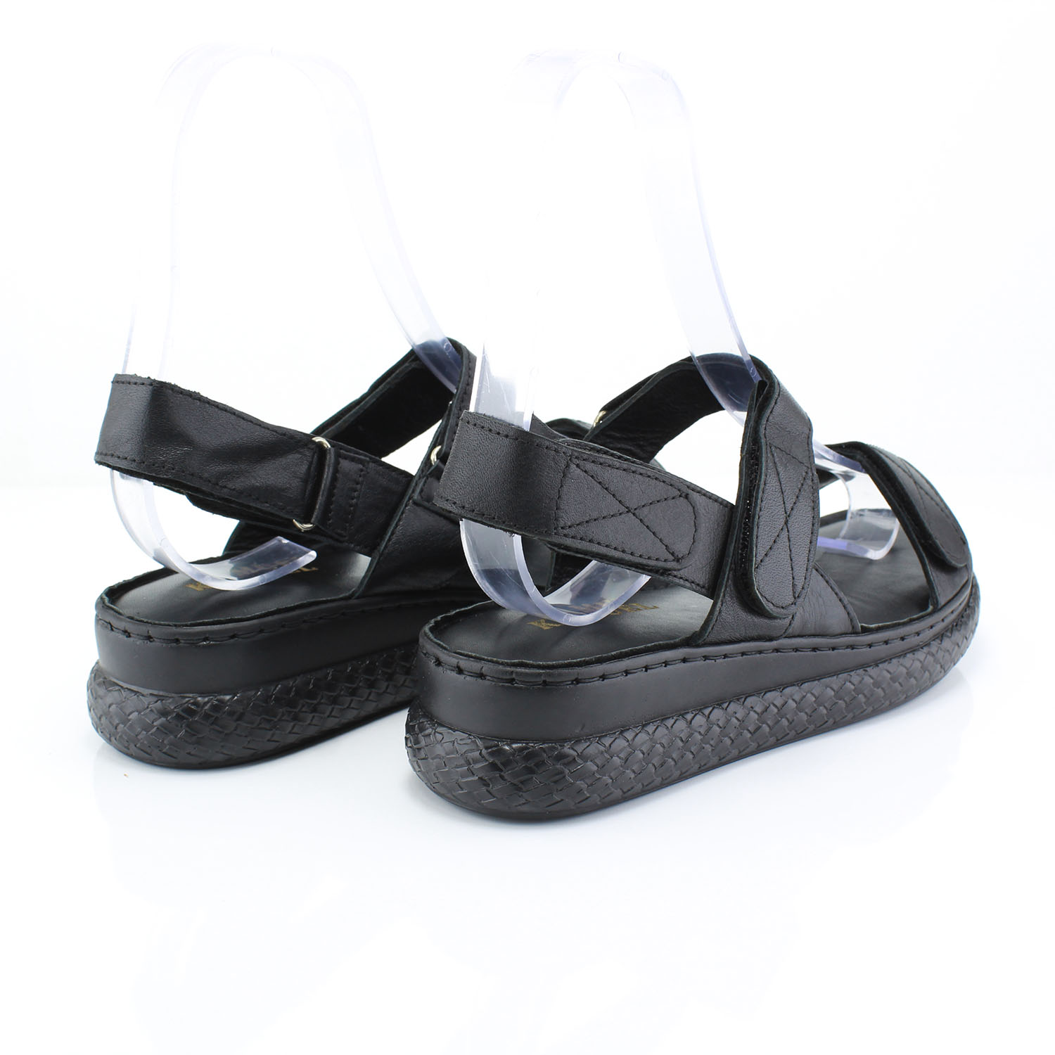 Kadın Sandal 2-61 1076 SIYAH - Image 3