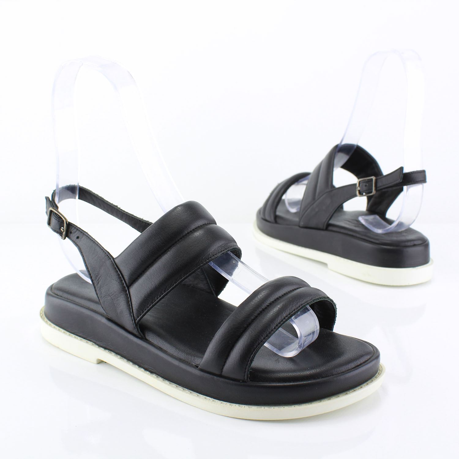 Kadın Sandal 8-15 5030-SANDAL SIYAH - Image 4
