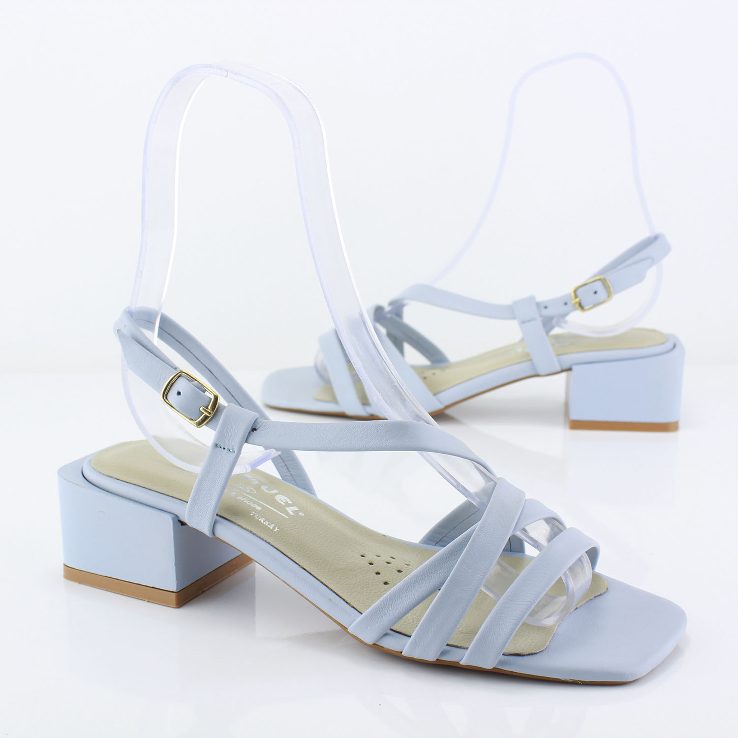 Kadın Sandal 8-18 13560 MAVI - Image 4