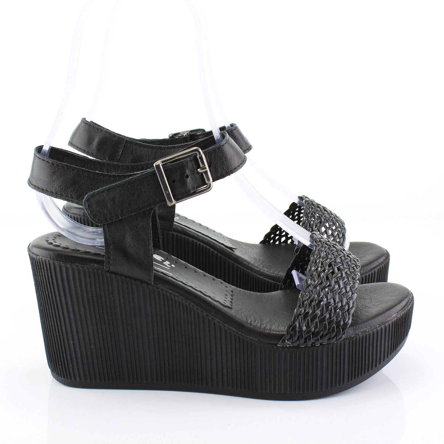 Kadın Sandal 8-18 7083 SIYAH - Image 2