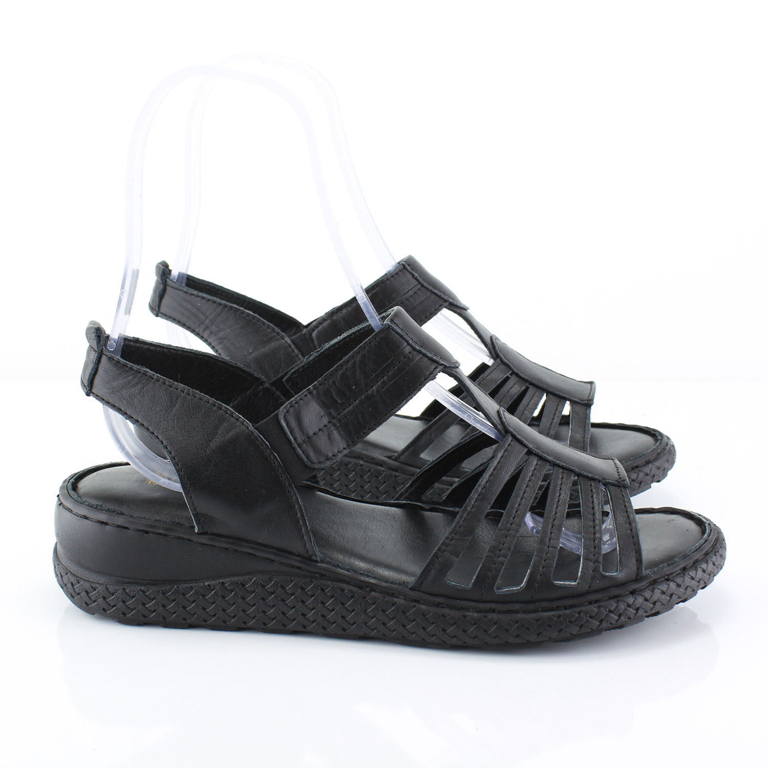 Kadın Sandal 8-4 152 SIYAH - Image 2