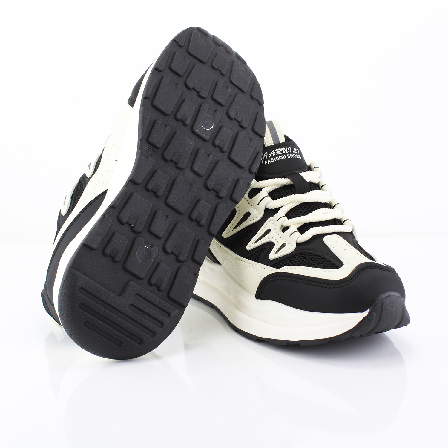 Kadın Spor AZR S-035 SIYAH-BEJ - Image 4