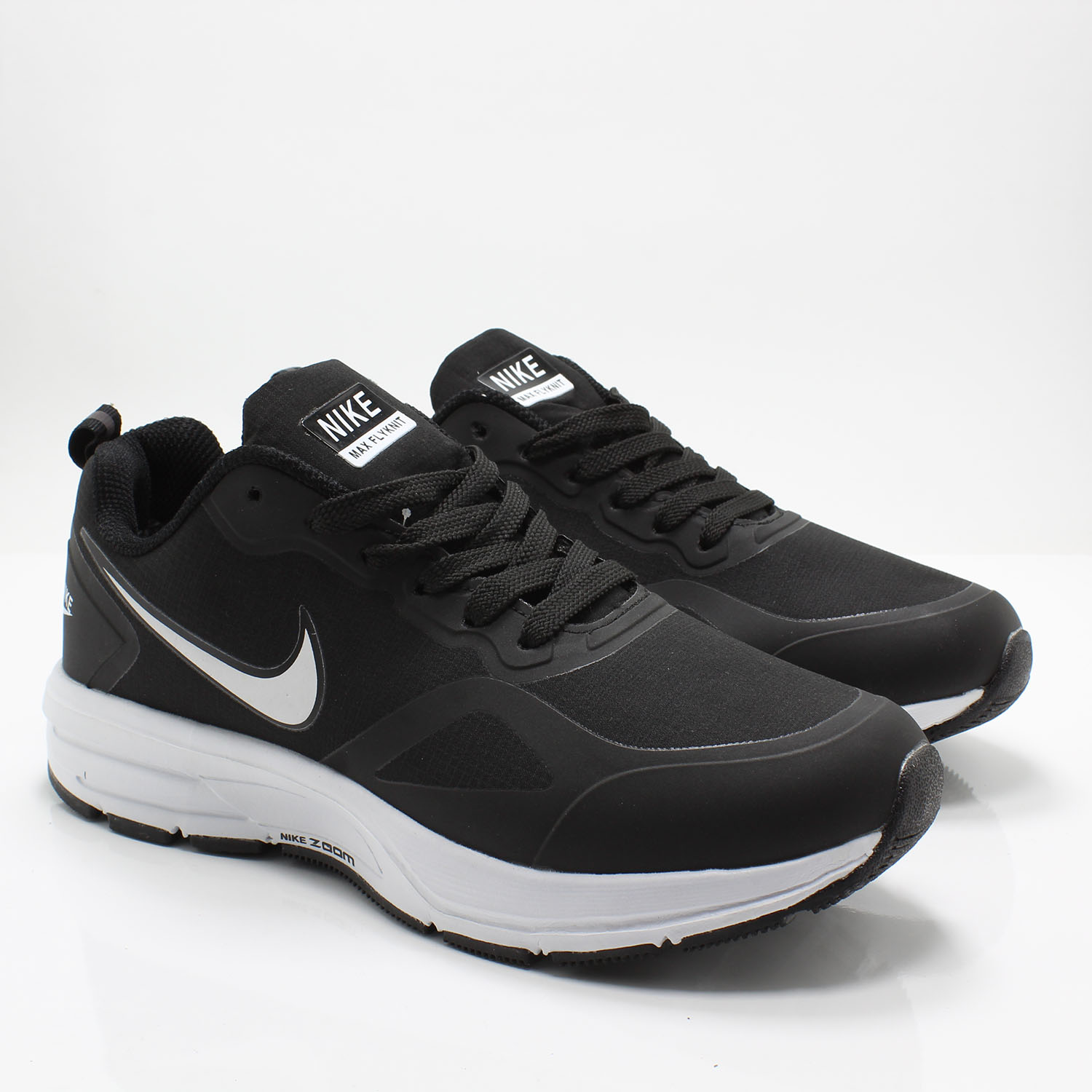 Kişilər üçün krosovkalar, qara, içərisi tekstil, üstü tekstil, alt hissəsi poli, B-25 2158-NIKE SIYAH