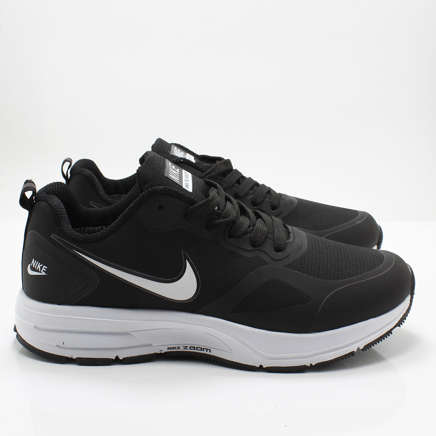Kişilər üçün krosovkalar, qara, içərisi tekstil, üstü tekstil, alt hissəsi poli, B-25 2158-NIKE SIYAH - Image 2